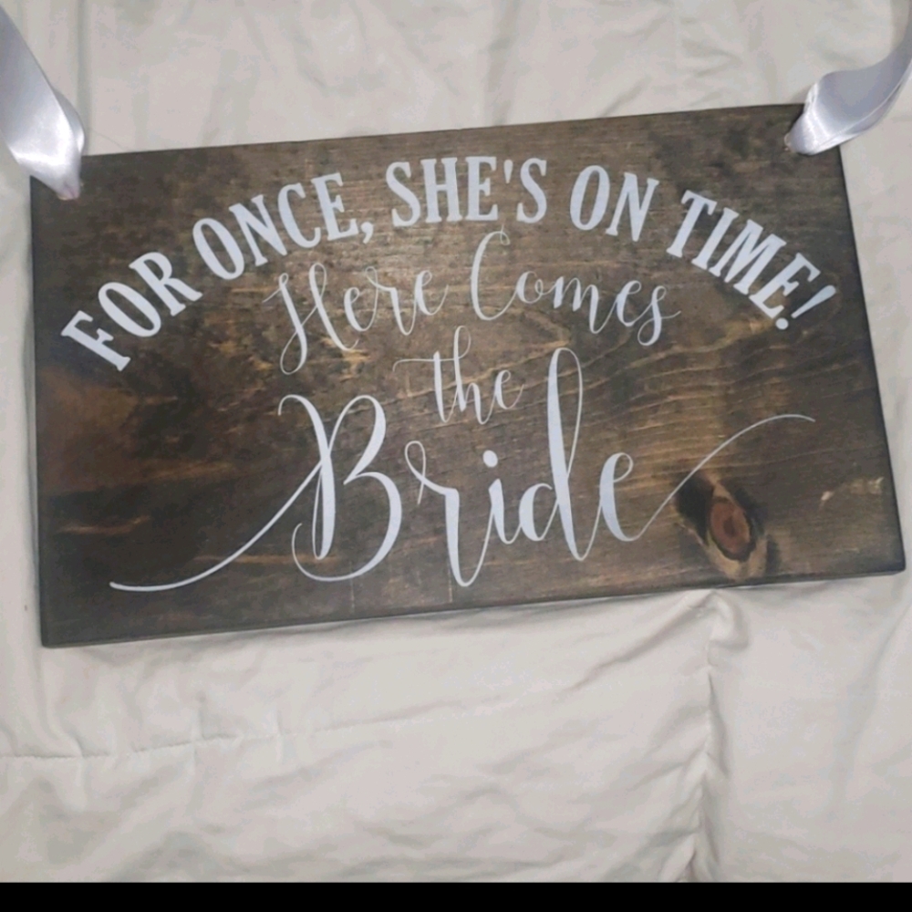 Funny Ring Bearer Sign